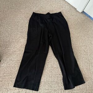 Old Navy Women's Black Linen Pants